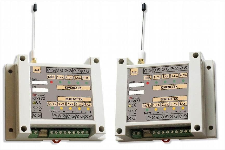 RF-973 Kétirányú, 4+4 csatornás, nagy