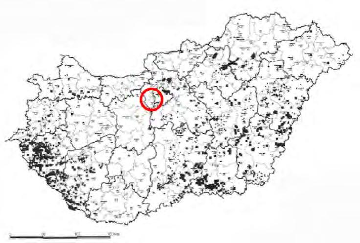 Barótfi István Környezettechnika (Mezőgazda Kiadó) Geotermikus energia Magyarország 50 C-nál melegebb hévíz feltárásának területei A földhő hasznosítására Törökbálint területén is van lehetőség.