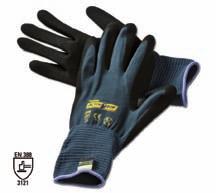 Munkakesztyű ActivGrip Advance A varrásmentes nylon-finom kötött kesztyű a nitrilből készült nyílt pórusú micro-finishnek köszönhetően kimagaslóan magas fogásbiztonságot nyújt A minőségi