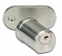 azonos kulccsal záródik Átmérő 28 mm Üvegvastagság 5-12 mm csomagolási egység 1 darab BO 5206278 Zár egyszárnyú, beilleszthető ajtókhoz Zár