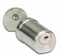 azonos kulccsal záródik Átmérő 28 mm Üvegvastagság 5-12 mm csomagolási egység 1 darab BO 5206279 Zár egyszárnyú, ráilleszthető ajtókhoz Zár