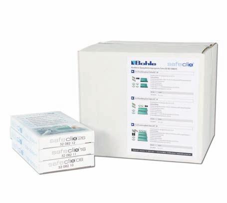 csavarok, ø: 4 x 50 mm 4x univerzális tiplik, ø: 6 x 36 mm BO 5208211 SafecliX 16 Nyomógomb készlet SafecliX 26 Nyomógombos készlet max.