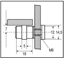 Üvegvastagság 6-8 mm Üvegfurat ø 8 mm BO 5200041 BO 5200043 BO 5200042 BO 5200044 Felület egyoldalú sárgaréz polírozott