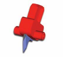 03 Pengék fóliavágáshoz Pengék fóliavágáshoz A következő pengékkel a modern CNC vágósztalokon vághatunk fóliát 0,2 mm - 2,6 mm közötti vastagságban