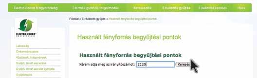 módon találhatjuk meg: kattintsunk az Electro-Coord Magyarország