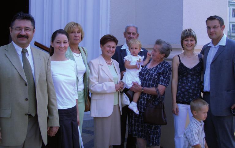 Vát 2005: Ifj. Gőcze László, G. Ferenc, G. Éva, G. Márta, G. Jolán, és G.