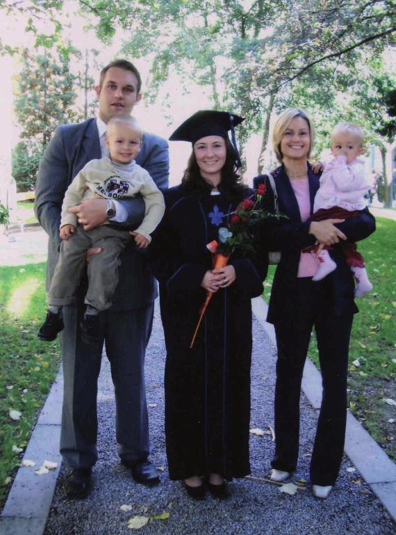 Zsófia, Gőcze Kata ölében Patczai Rozika 2006
