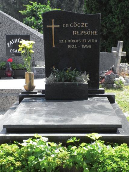 FARKAS ELVIRA (1924-1999) síremléke 2010.
