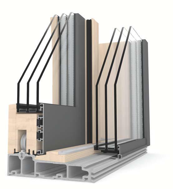 Felszereltség HS 330 FA/ALUMÍNIUM EMELŐ-TOLÓAJTÓ MŰSZAKI ADATOK Design Modern, hangsúlyos élű megjelenés kívül és belül Teljes üvegsarok a modern architektúra érdekében