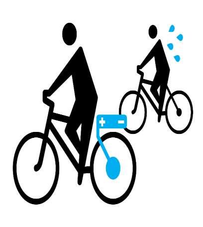 V-Bringa célja, lehetőségei - közlekedési eszköz (nem sport kerékpár) - napi 15-20 km ingázáshoz javasolt - harmadával növelhető az