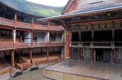 Drámai műfajok Színház az egész világ A Globe Színház Az 1599- ben megépített londoni Globe Színház 4 adott otthont Shakespeare műveinek, darabjainak jelentős részét e színház számára írta.