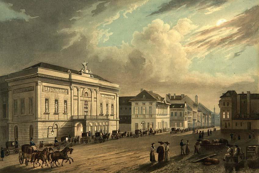 Irodalmi barangolások A Nemzeti Színházat először gróf Széchenyi István álmodta meg a Duna partjára. Pompázatos épületet tervezett, és az intézményt részvénytársaságként szerette volna üzemeltetni.
