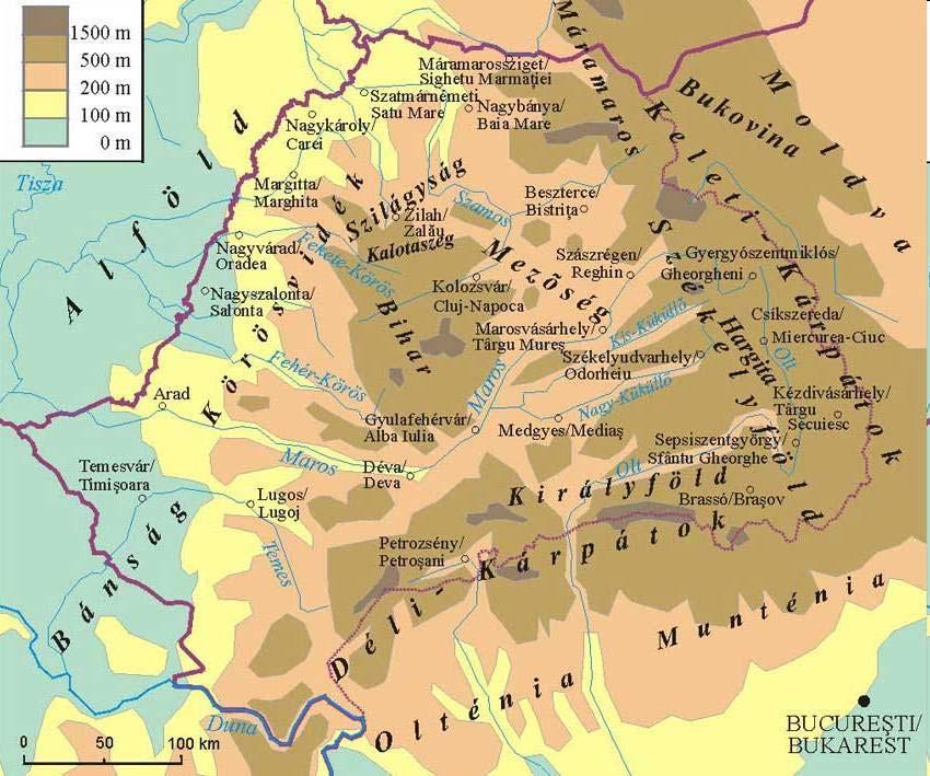 latinul Transsylvania) földrajzi-történeti-politikai alakulat