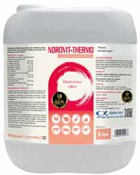 VITAMIX-B NOROVIT THERMO A B-vitaminok igen fontosak az állatok anyagcsere-folyamataiban.