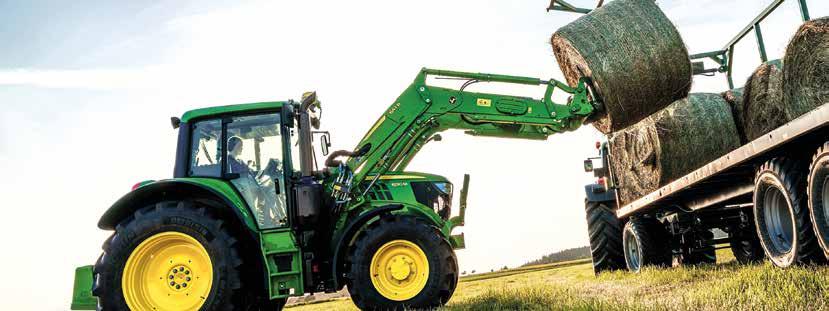 TRAKTOROK - Gépajánlat 2017 JOHN DEERE HOMLOKRAKODÓK A John Deere új R sorozatú homlokrakodói kifejezetten a John Deere traktorokra lettek tervezve.