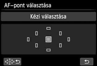 S Az AF-pont kiválasztásan Az Alap zóna módokban a fényképezőgép általában automatikusan a legközelebbi témára fókuszál. Így nem mindig a kívánt témát állítja élesre.