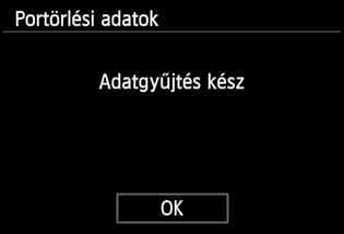 3 Portörlési adatok hozzáfűzésen A portörlési adatokról 3 Fényképezzen le egy egyszínű fehér objektumot.
