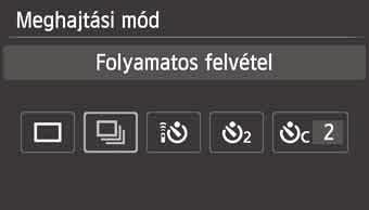 Ha az [AUTO] lehetőséget választja, az ISO-érzékenység beállítása automatikus.