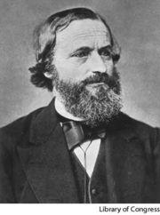 Gustav Robert Kirchoff (1824 1887) Kirchoff-törvények: áram, feszültség és ellenállás számítása villamos hálózatokban)