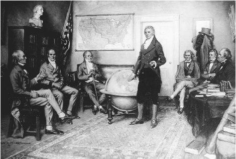 19. század Az amerikai geopolitikai iskola - a Monroe-elv James Monroe államelnök (1817-25 között) Amerika az