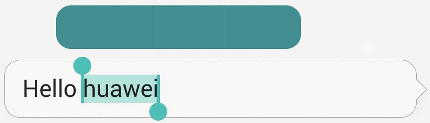 Szöveg szerkesztése Első lépések A telefonon kijelölhet, kivághat, másolhat, beilleszthet és cserélhet szöveget.