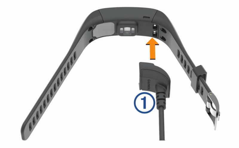 TIPP: további részletekért látogasson el a www.garmin.com /fitandcare weboldalra. Hibaelhárítás 2 Dugja be az USB-kábelt a számítógép USB-portjába. 3 Teljesen töltse fel a készüléket.