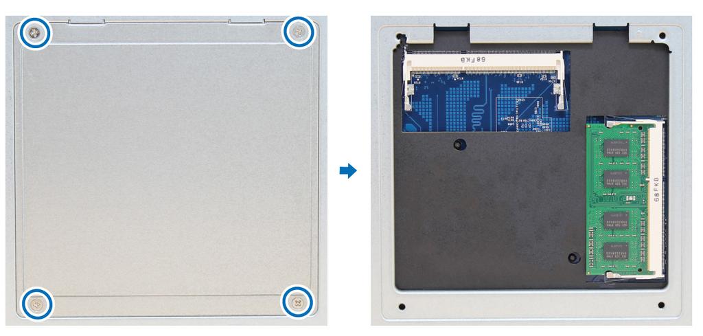 RAM modul hozzáadása a DiskStation eszközhöz Az opcionális Synology DDR3 RAM modul a DiskStation egység memóriájának bővítésére szolgál.