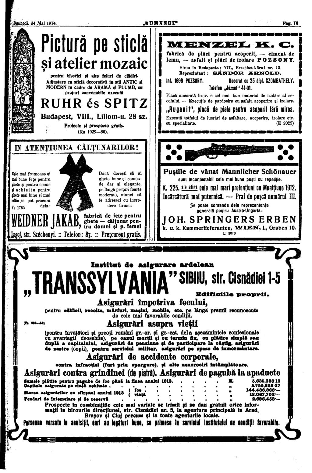 4ftrofaeca, 24 Ma! 1914. RÖÄÄNÜE" Pag. Fi Pictură pe sticlă şi atelier mozaic pentru biserici 9!