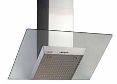 FALI páraelszívók modern rusztikus üveg design beépíthetõ sziget perimetrikus 18 VENERE légszállítás adatok: 1680/1200/820 m 3 /h VL3 elektronikus vezérlés, időzítő (utószellőztetés)