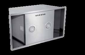 atok: n.a./1600/1428 m 3 /h elektronikus vezérlés (utószellőztetés), világítás: 2x20 W halogén, speciális labirintus