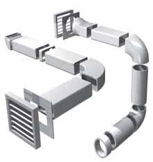 LÉGTECHNIKAI kiegészítők Ø 125 dupla rendszer Ø 125 Fogy ár/db Ø 125 dupla rendszer Ø 125 Fogy ár/db Lapos csatorna T-P-1002 / 1,0 méter (55 x 220) 2 690 Ft Csatornatartó T-P 1110 (55 x 220) 620 Ft
