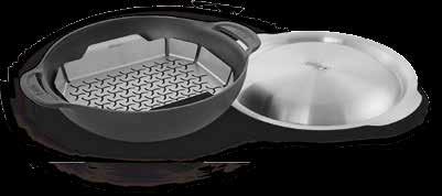 WITH STEAMING RACK 2in1: