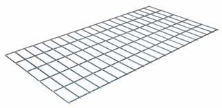 Elemek az igényfelméréshez monolitikus (összefüggő) felépítés esetén Hálók, rácssűrűség 5 x 10 cm Hálók, rácssűrűség 10 x 10 cm Csomagolás: raklap, 4,5 mm-es, cink-alumínium ötvözet Csomagolás: