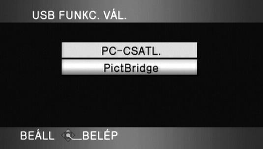 Más termékekkel 3 Nyomtatóval (PictBridge) PHOTO Ha úgy kíván képeket nyomtatni, hogy a készüléket közvetlenül a nyomtatóhoz csatlakoztatja, akkor PictBridge-kompatibilis nyomtatót használjon.