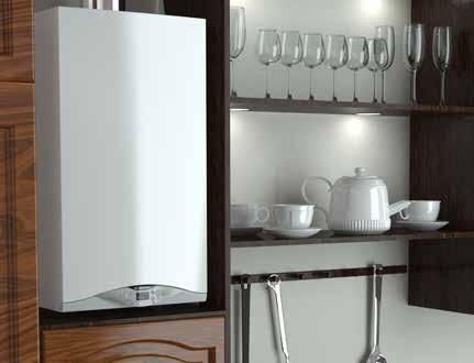 CARES PREMIUM EU KONDENZÁCIÓS Fali teljes kondenzációs kombi kazán LCD kijelzővel ENERGIAHATÉKONYSÁG / Kondenzációs technológiája révén a Cares Premium akár 35%-os energia-megtakarítást és ennyivel