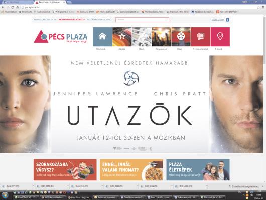 2016 ÁTTEKINTÕ 2016 a változások éve volt Pécs elsõ bevásárló- és szórakoztató központja, a Pécs Plaza életében.