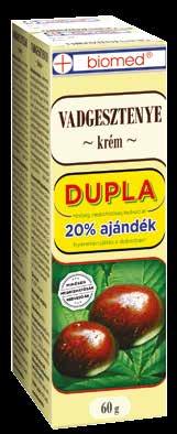 Természet erejével MOST CSAK Biomed Körömvirág krém FORTE 60 g Nehezen gyógyuló zárt felületi sebek, hámsérülések időszakában bőrápolási