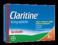 Nyári utazó csomag -18% -18% -16% Claritine 10 mg tabletta 30x Napi 1 tabletta a szénanátha, a házipor és állatszőr okozta allergia tünetei ellen,