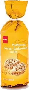 Puffasztott rizses, kukoricás szelet Penny sajttal,