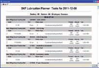 Felhasználóbarát eszköz a kenési tervek elkészítéséhez SKF Kenéstervező Az SKF Kenéstervezőt (Lubrication Planner) azzal a céllal hozták létre, hogy segítse a kenési tervek kezelését, ezáltal