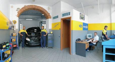 A Checkstar hálózat jelenleg 4900 műhelyből áll, amelyek a világon mindenhol megtalálhatók (2000 Olaszországban, 1200