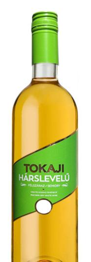 ........... Ft/dl KISS Hárslevelű TOKAJ félszáraz 2015 Csillogó aranysárga színű bor, illatában intenzív citrus- és mézjelleggel.