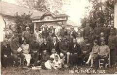 1899 Hatvan, Ho nvéd szobor,