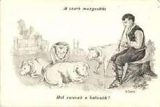 postcard with Hunga1200