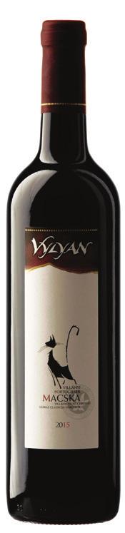 Vörösborok RED WINES Vörösborok RED WINES VILLÁNYI PORTUGIESER VYLYAN PINCÉSZET 2016 VILLÁNYI ÖRDÖG VYLYAN PINCÉSZET 201 A Villányi borvidék legjellemzőbb fajtája.