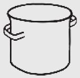 09. Az oszlopdiagram az edények térfogatát ábrázolja literekben (l). Hány doboz tejjel ( ) töltjük meg a fazekat ( )? 5 4 Térfogat Objem (l) 3 2 1 0 A fazekat doboz tejjel töltjük meg. 10.