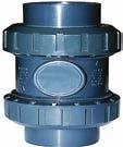VIII. PVC csövek, fittingek PVC pipes, fittings PVC Visszacsapó szelep 082603 C PVC D 020 PN 6 082604 C PVC D 025 PN 6 082605 C PVC Spring check valves PVC D 032 PN 6 06 082606 C PVC D 040 PN 6 27 L
