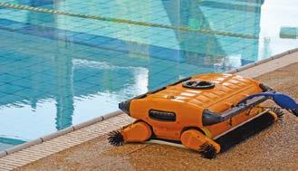 intensive cleaning, matches all pool terrains Interactive digital