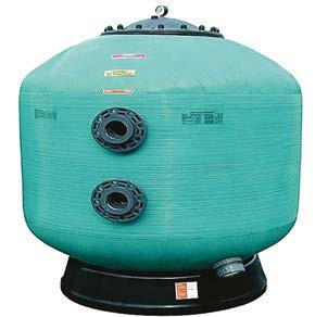 III. Szűrők Filters A szűrő anyaga üvegszál erősítésű laminált poliészter tekercseléssel erősítve. Filter shell is made of FR polyester and reinforced by fiberglass bobbin wounding outside.