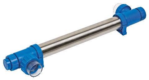 Dial control valve lets you control and adjust the rate of feed. Thread cover design for easy opening and adding new tablets. In- line simple installation.